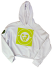 Ladies Crop box logo hoodie