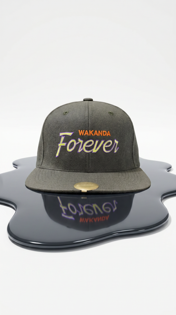 "Wakanda Forever" snapback cap