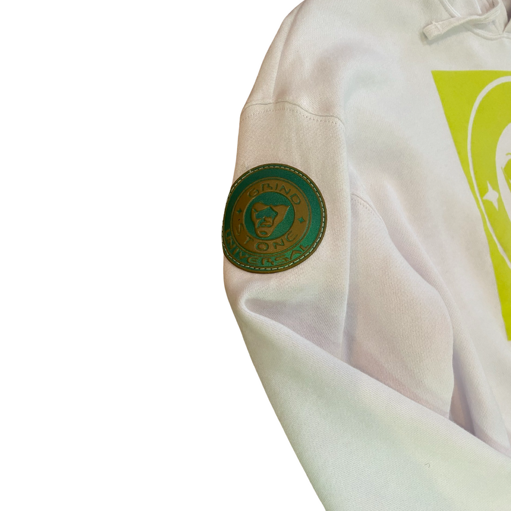 Ladies Crop box logo hoodie