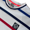 Yacht-striped Short Sleeved Shirt