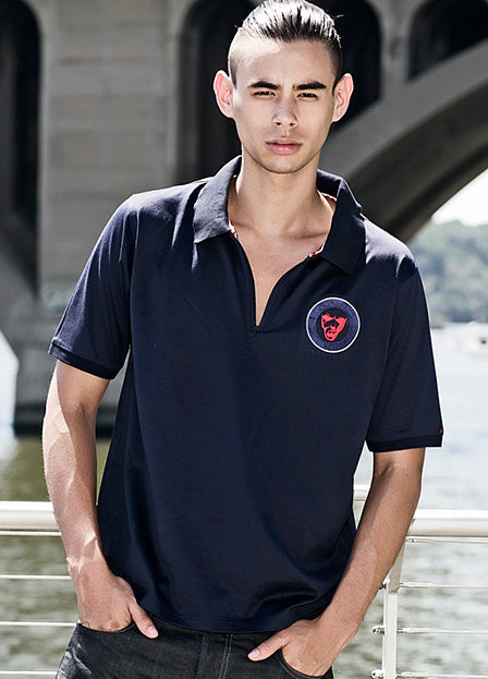 Men's mercerized Polo