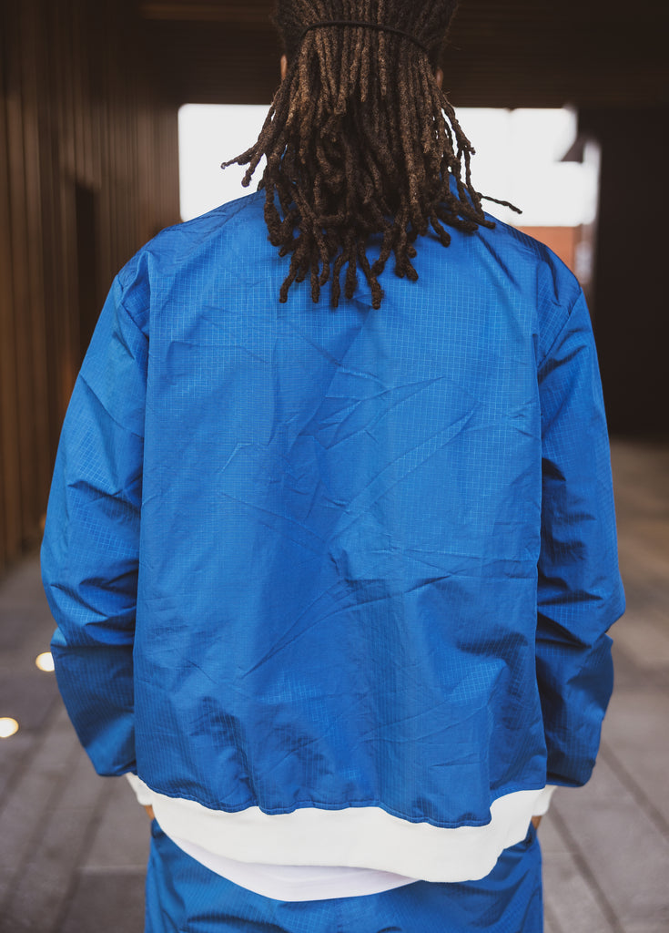 Azure Blue coach windbreaker