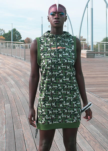 Camo Hoodie Dress 2X Camo Hoodie Dress 2X