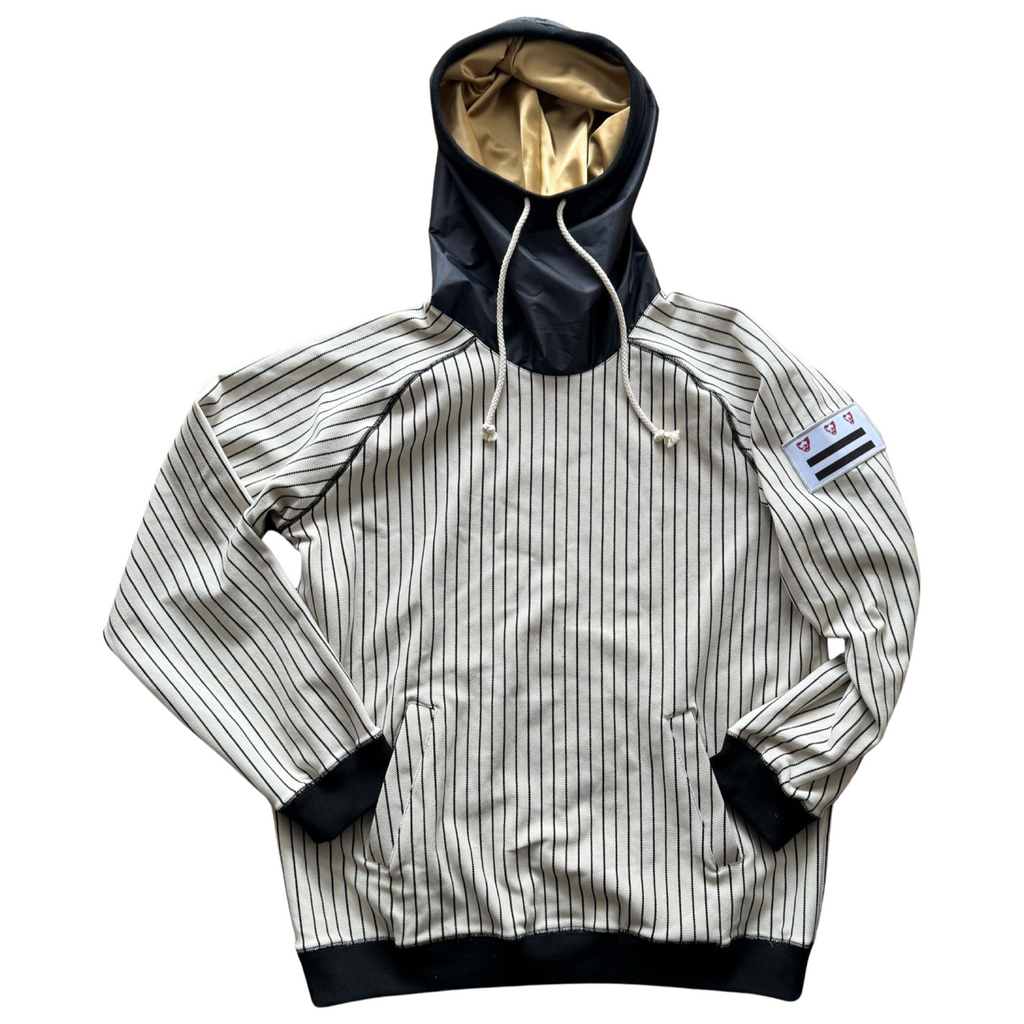 Pinstripe Snorkel hoodie