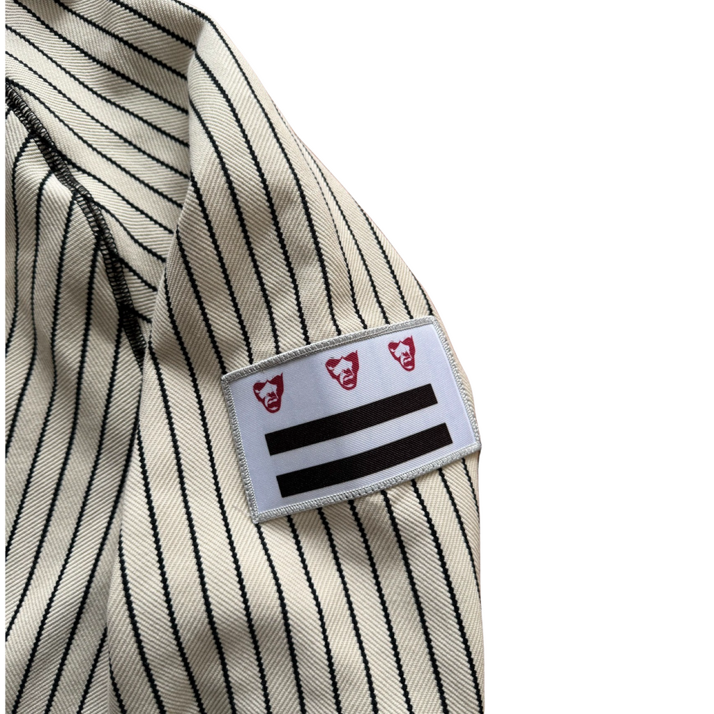 Pinstripe Snorkel hoodie