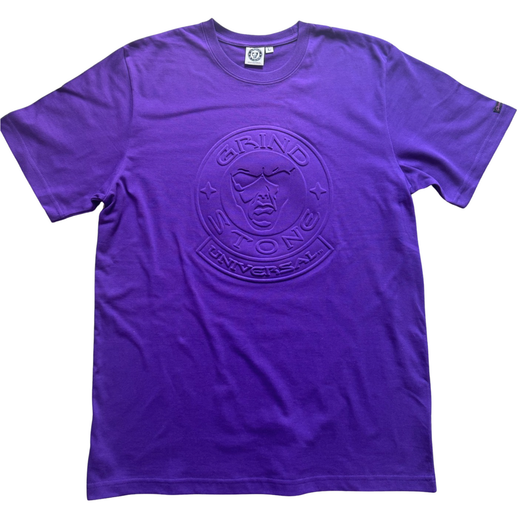 Short sleeve embossed t-shirt