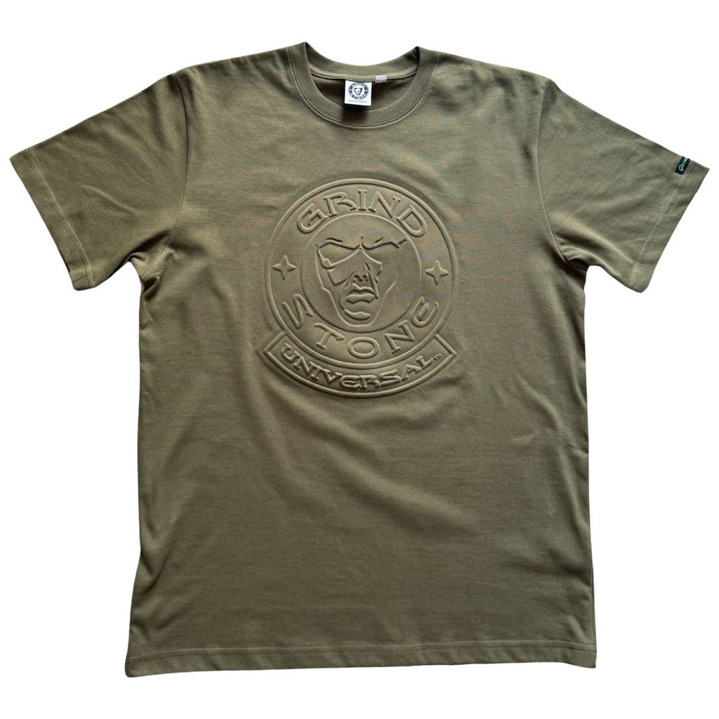 Short sleeve embossed t-shirt