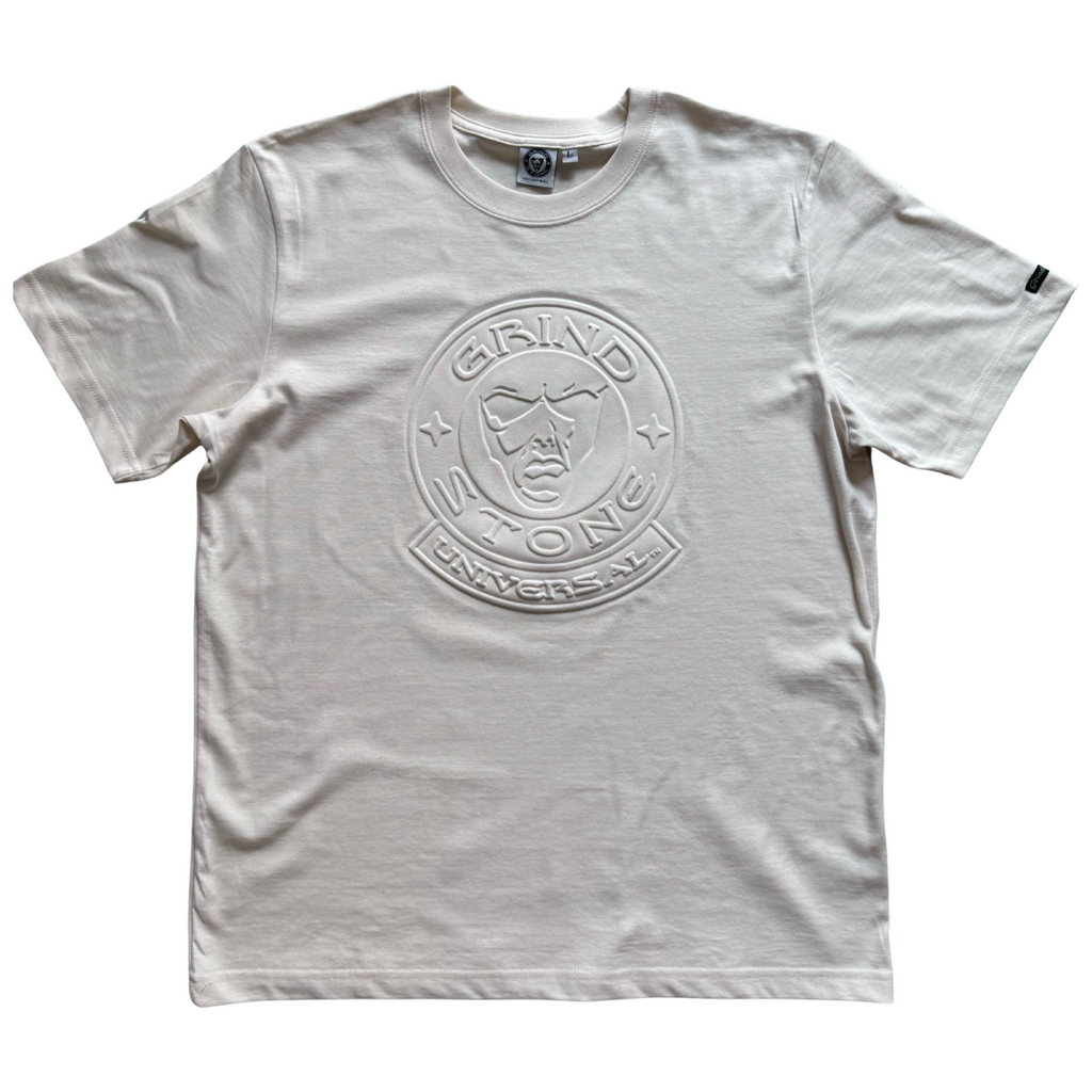 Short sleeve embossed t-shirt