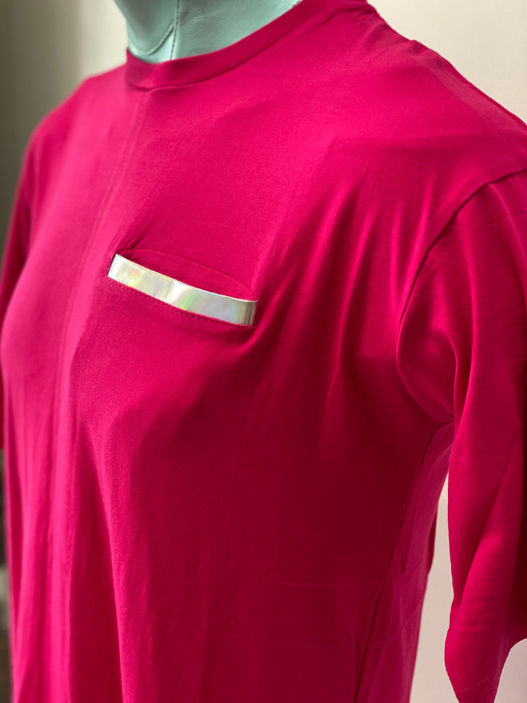 Holographic Pocket Slim Fit Men's Tee