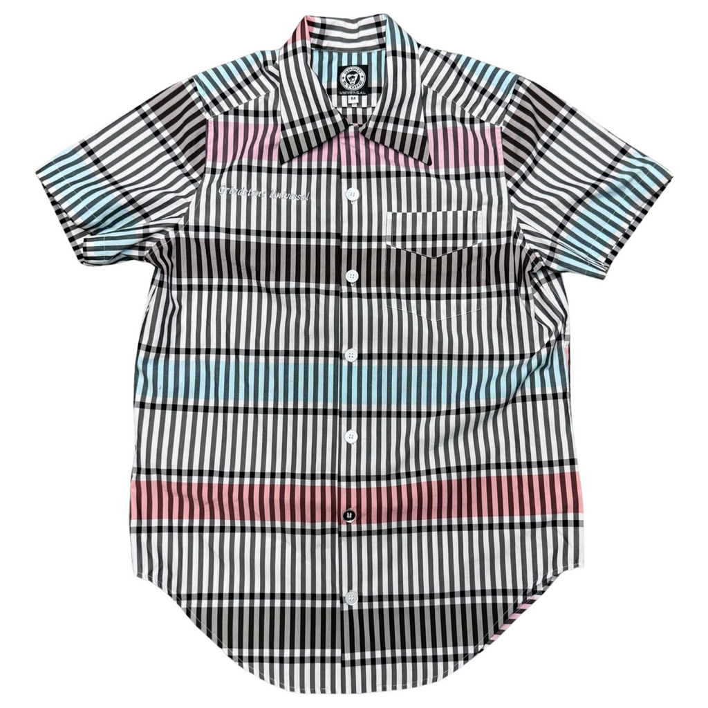 Oscar-striped button down