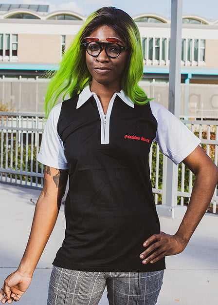 Ladies' contrast polo