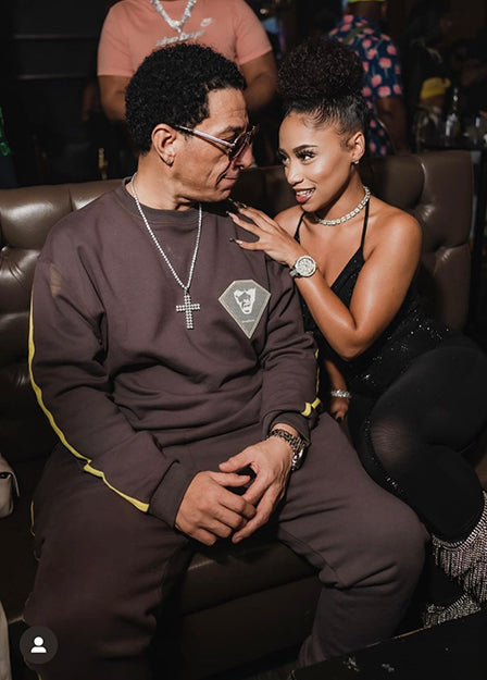 Stripe Crewneck sweatsuit (entire set)