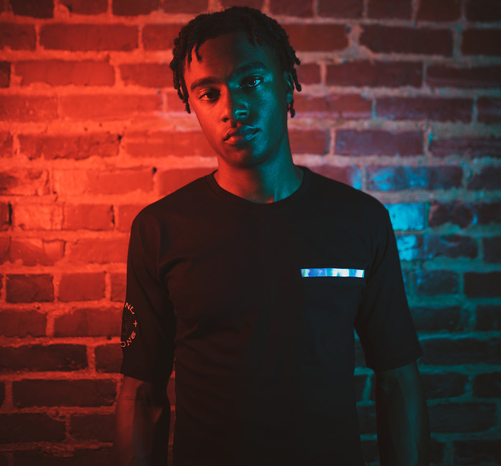 Holographic Pocket Slim Fit Men's Tee