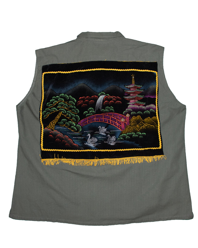 Army vest- Japanese bridge