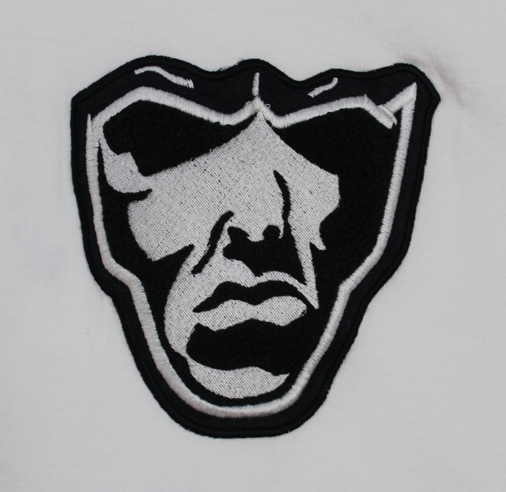 Varsity Big Face Men's Sweatsuit hoodie : White & Black