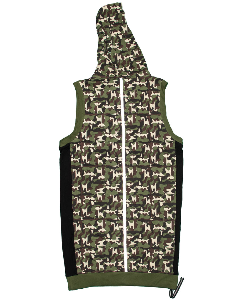 Camo Hoodie Dress