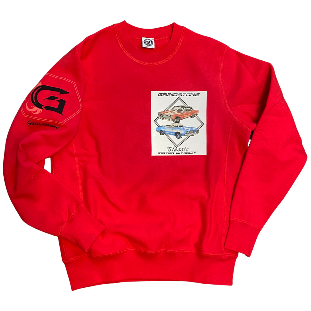 “Motor Division” crew neck