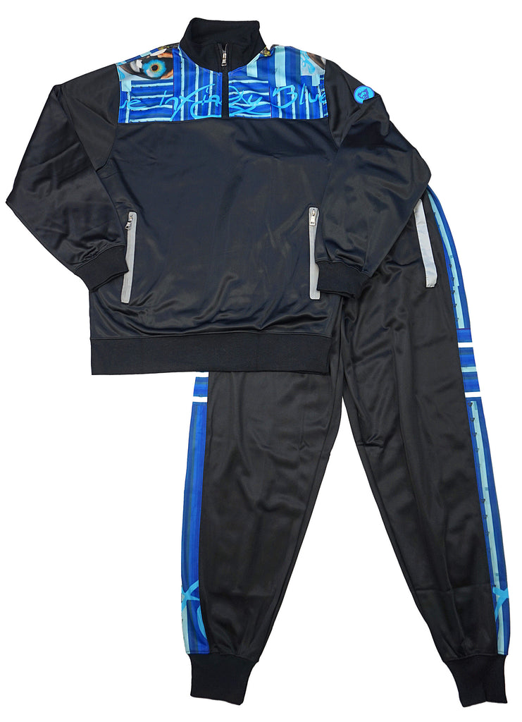 Blue Infinity Men's Sweatsuit Joggers