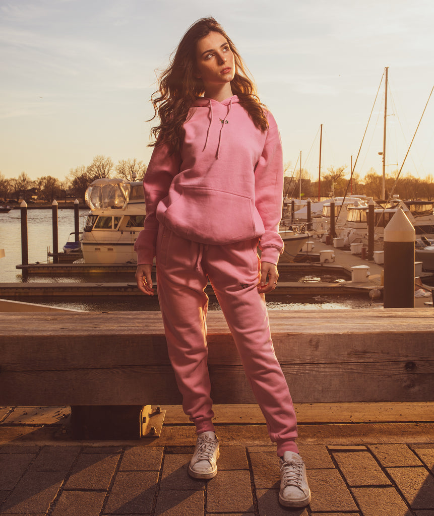 Tiger-back Hoodie Sweatsuit (entire set)