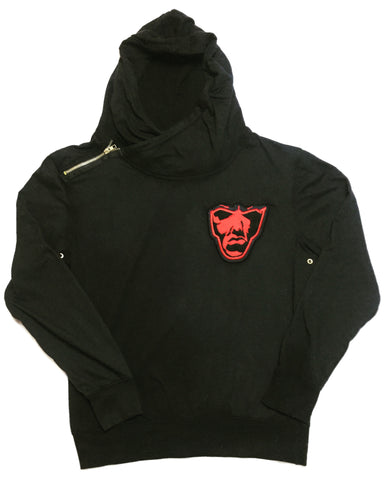 Varsity Big Face Men's Sweatsuit hoodie : White & Black