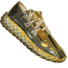 Giuseppe Zanotti Urchin Sneakers — Gold Mirrored Metallic (EU 42.5 / US 9.5)