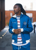 Azure Blue coach's windbreaker
