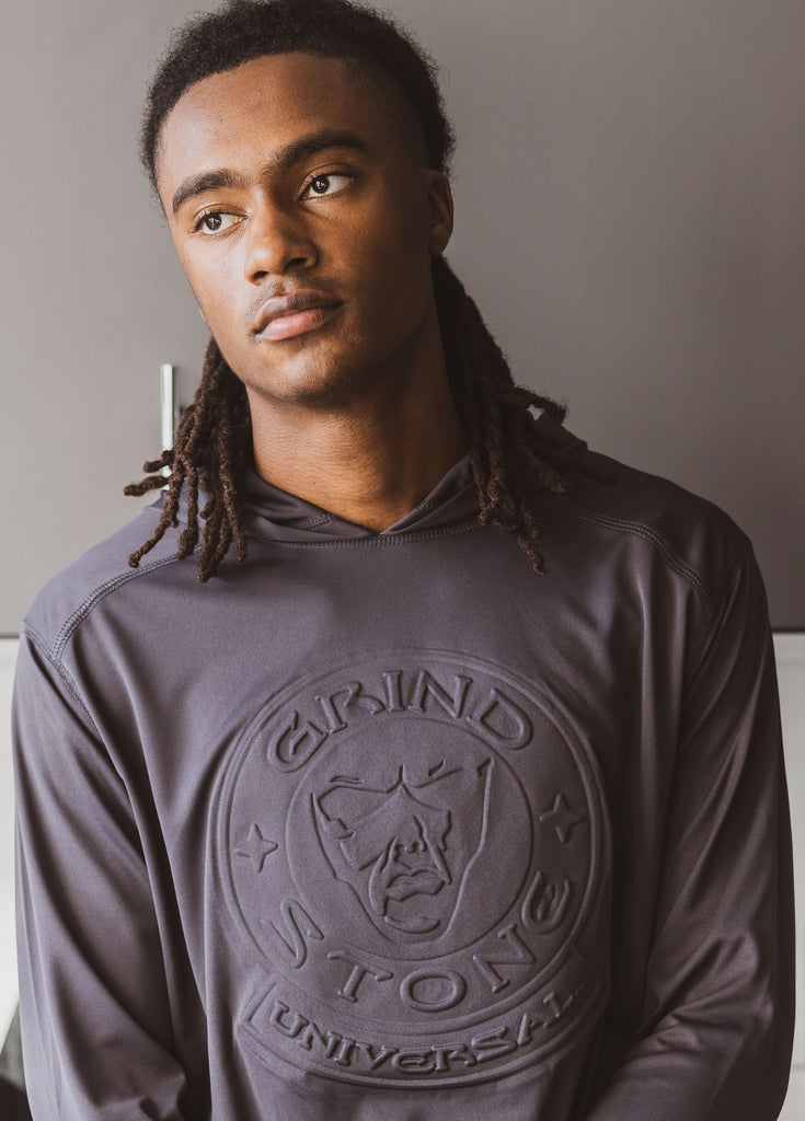 Embossed Yoga hoodie