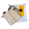 Fendi Zucca FF Messenger Crossbody Bag