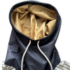 Pinstripe Snorkel hoodie