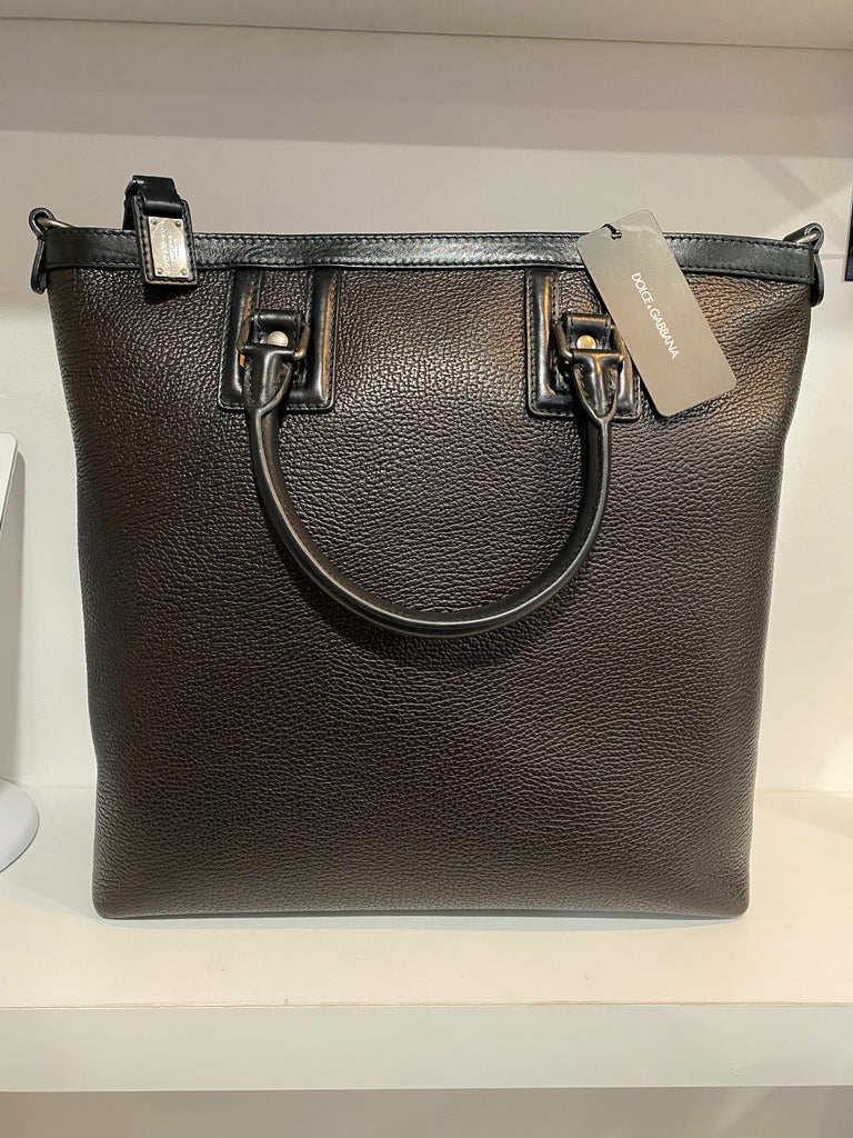 Dolce & Gabbana Leather Shopping Tote