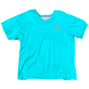 Embroidered V-Neck Leisure-T Mercerized Men's