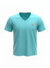 Embroidered V-Neck Leisure-T Mercerized Men's