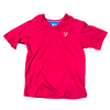 Embroidered V-Neck Leisure-T Mercerized Men's