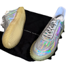 Giuseppe Zanotti Urchin Sneakers — Silver Holographic Iridescent (EU 45.5 / US 12.5)