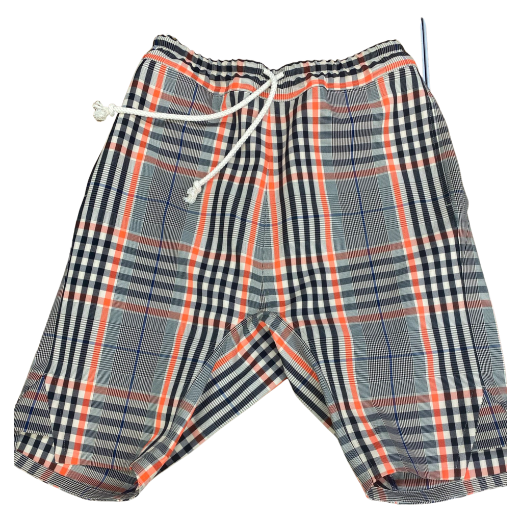 Plaid Light-Denim Golfer short