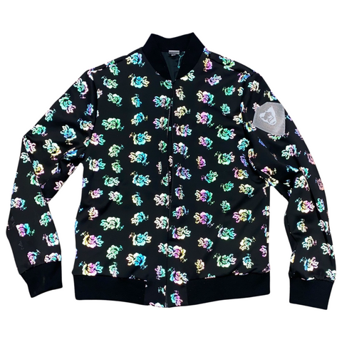 Silver Reflective coach jacket