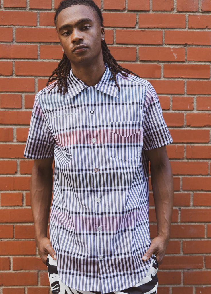 Oscar-striped button down