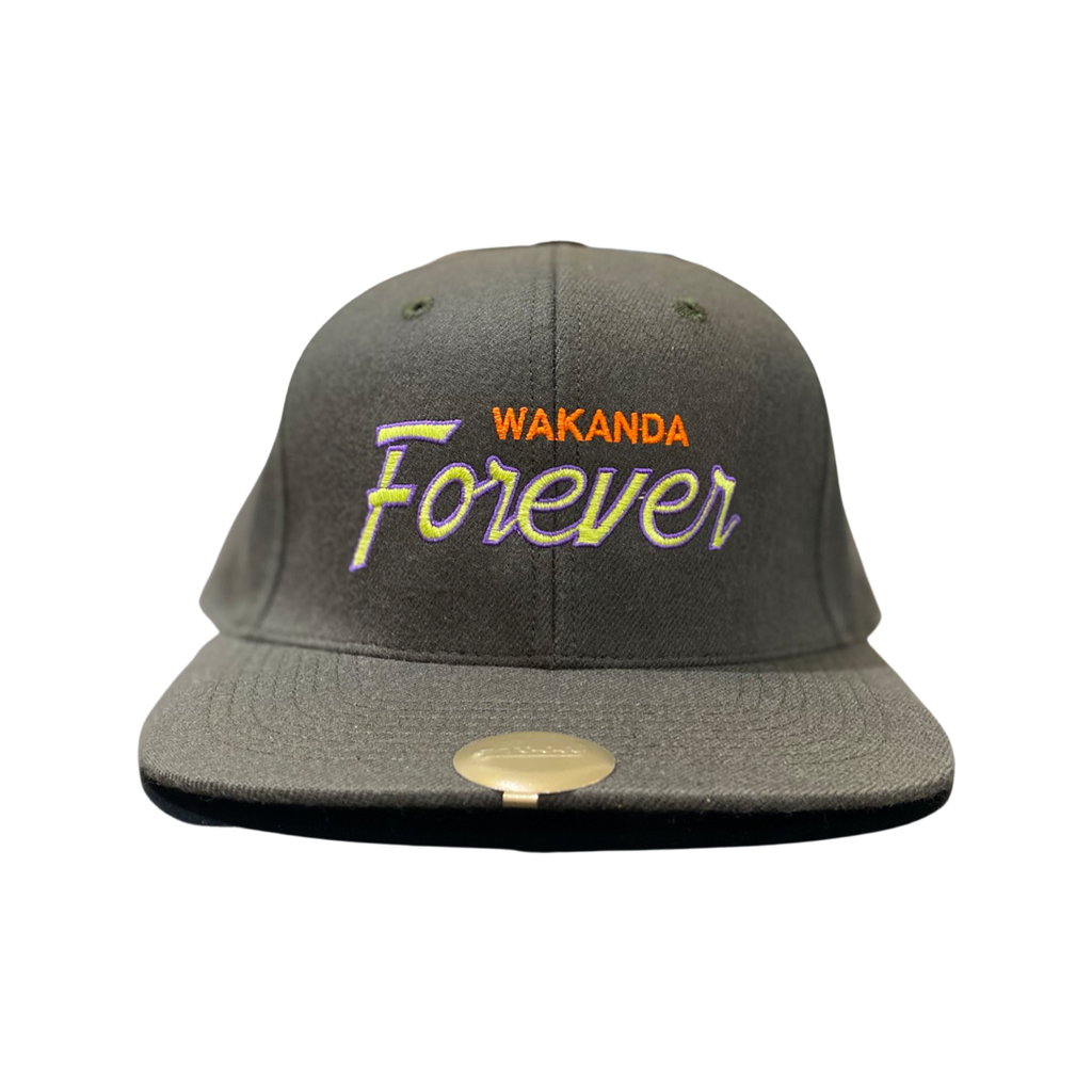 "Wakanda Forever" snapback cap