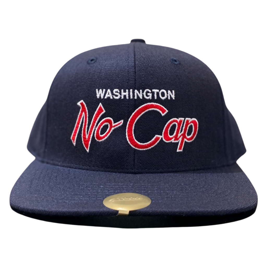 Washington "No Cap" snapback cap